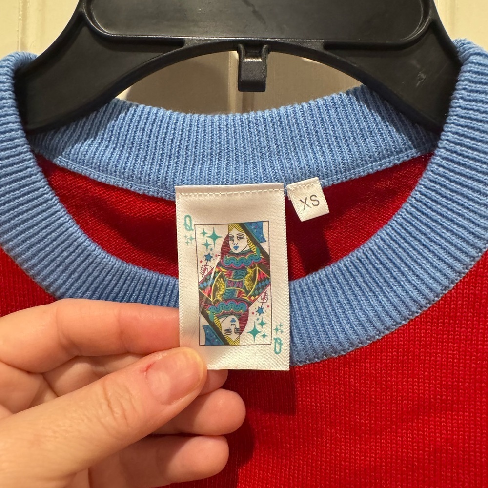 QOS Ole Miss Short Sleeve sweater - Picture 3 of 6